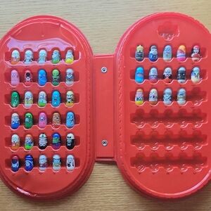 44 MIGHTY BEANZ & Red Storage Container